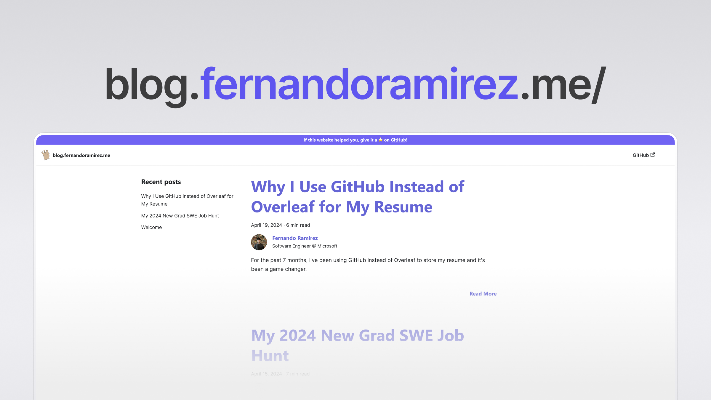 My 2024 New Grad SWE Job Hunt blog.fernandoramirez.me